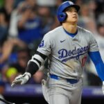 Ohtani racks up 4 hits, including homer, as Dodgers rout Rockies Friday night