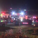 4 killed in crash, fire in Thornton