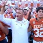 AP Top 25: Texas returns to No. 1, Alabama drops to No. 7 after upsets force reshuffling of rankings