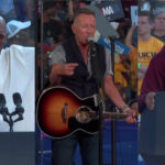 Bruce Springsteen, Samuel L Jackson, Spike Lee, rally for Harris