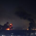 Israel rocks Beirut with huge attack and cuts off main Lebanon-Syria road