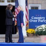 Liz Cheney campaigns with Harris and condemns Trump’s ‘depraved cruelty’