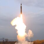 North Korea launches ballistic missile towards the sea, South Korea says