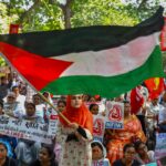 Protests around the world commemorate one year of Israel’s war on Gaza