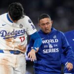 Shohei Ohtani to play for Dodgers in Game 3 of World Series despite shoulder injury, per report