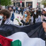 Students hold pro-Palestine protest at French university