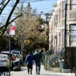 Excited and unnerved: New Yorkers flood the polls on US Election Day