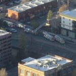 Firefighters respond to structure fire near downtown Denver