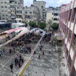 Israeli air raid on Gaza City school-turned-shelter kills 10 people