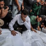 Month-old infant among the dozens killed in Israeli strikes on Nuseirat