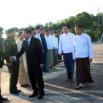 Myanmar military government chief on first visit to ally China since coup