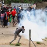 Police open fire at political protests in Mozambique