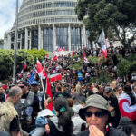 Thousands protest as Maori rights march reaches New Zealand parliament