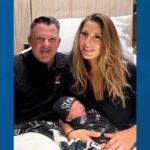 Tony Stewart and Leah Pruett announce birth of their son