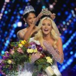 Victoria Kjær Theilvig of Denmark is crowned the 73rd Miss Universe