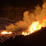 Hawaii’s Kilauea volcano erupts, shooting jets of lava into the sky