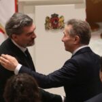 New Georgian president sworn in as predecessor refuses to stand aside