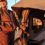 Firefighter village sprouts on Malibu beach