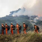 Hundreds of prisoners fighting LA fires for barely a dollar a day