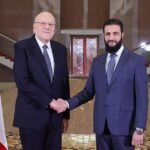 Lebanon’s PM meets Syria’s de facto leader in Damascus