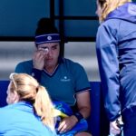 Teary Ons Jabeur struggles with asthma flare-up at Australian Open