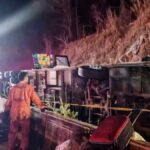 Tour bus crash in eastern Thailand kills at least 18