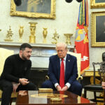 Trump and Zelenskyy in heated Oval Office discussion